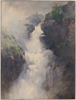 A Cascade in the Mountains