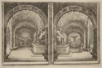 A Grotto Seen from Two Different View Points