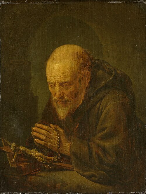A Hermit in Prayer