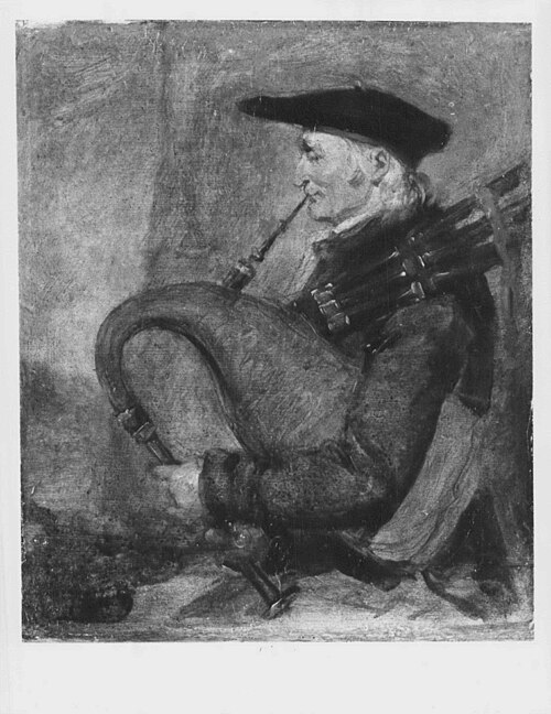 A Highland Piper