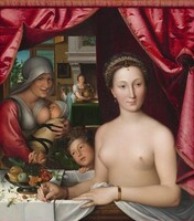 A Lady in Her Bath