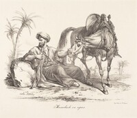 A Mameluck Resting