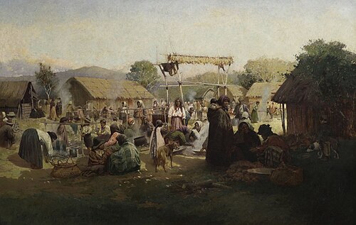 A Native gathering