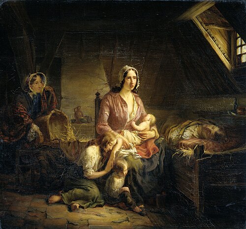 A Rich Lady Visits a Poor Family