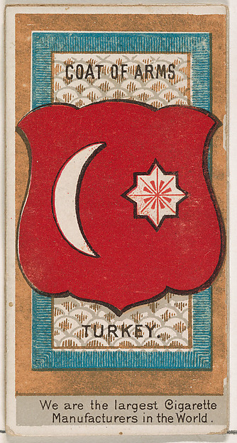 Abdul Hamid, Sultan of Turkey, from the Rulers, Flags, and Coats of Arms series (N126-2) issued by W. Duke, Sons & Co.