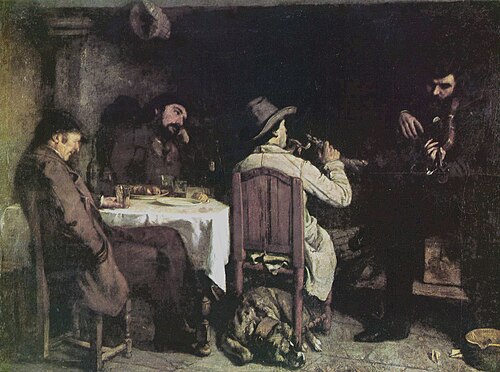After Dinner at Ornans