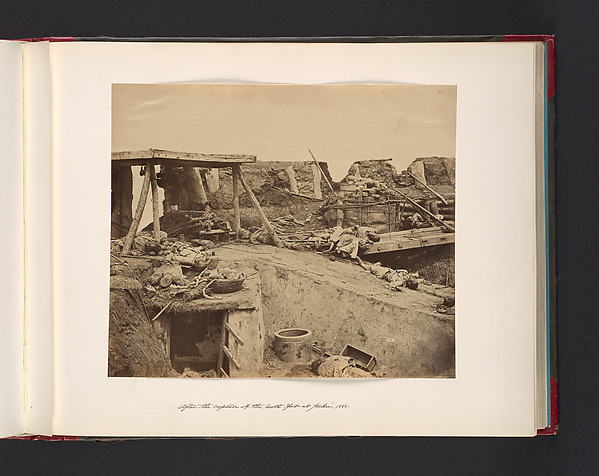 After the Capture of the North Fort at Pekin 1860