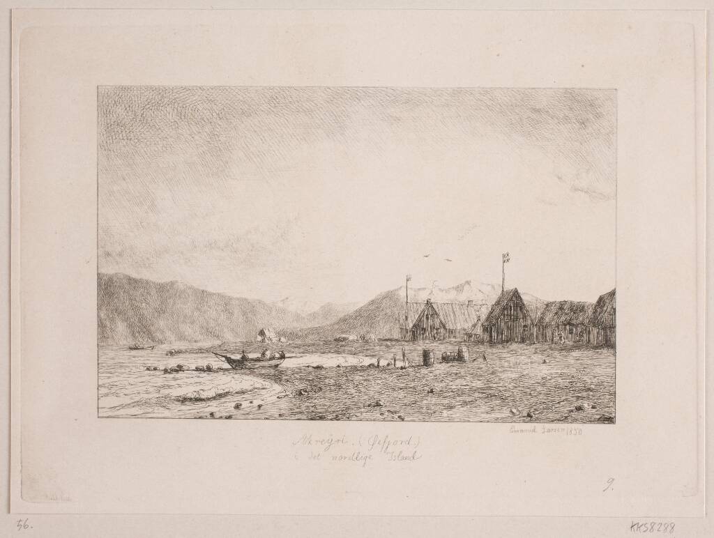 Akreÿri (Sefjord) på Island