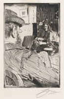 Albert Besnard and His Model