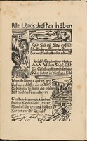 Alle Landschaften Haben II (All Landscapes Have II) (plate) from mock-up of Georg Heym: Umbra Vitae (Georg Heym: Shadow of Life)