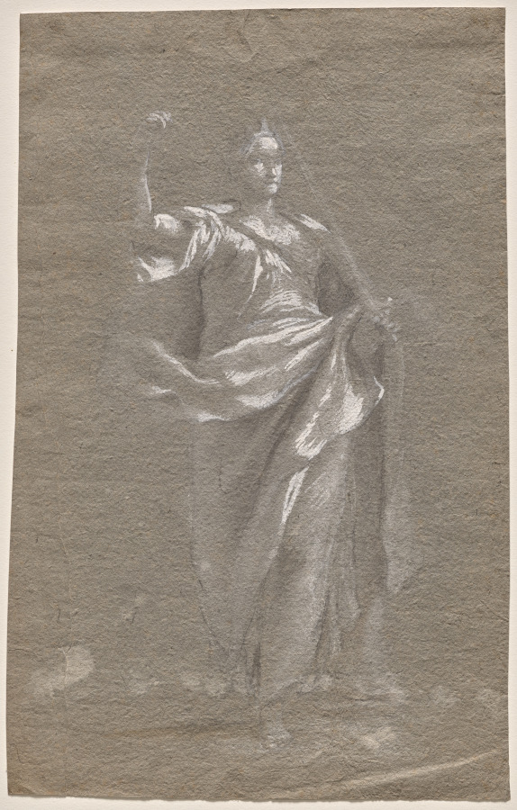 Allegorical Figure (recto)