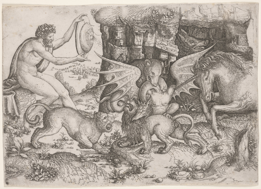 Allegorical Theme:  Combat of Animals