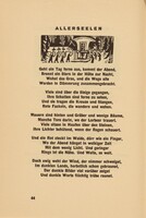 Allerseelen (All Soul's Day) (headpiece, page 44) from Georg Heym: Umbra Vitae (Georg Heym: The Shadow of Life)