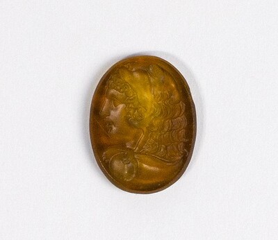 Amber intaglio