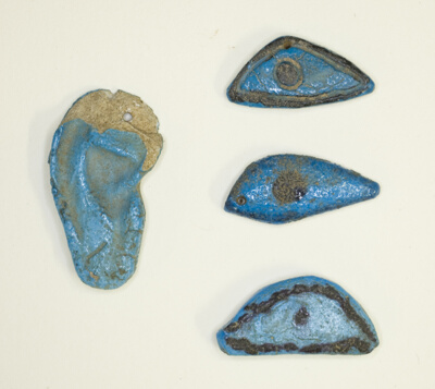 Amulets (Ear and 3 Eyes)