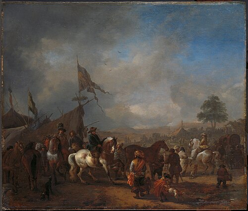 An army camp