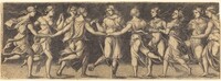 Apollo Dancing with the Nine Muses