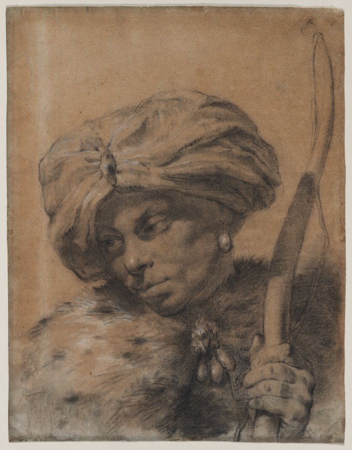 Archer with Turbaned Headdress