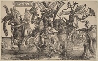 Arthur, Charles the Great (Charlemagne), Godfry of Bouillon
