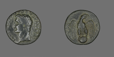 As (Coin) Portraying Emperor Augustus