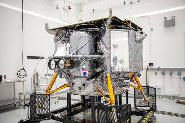 Astrobotic Lunar Lander NASA Meatball Install
