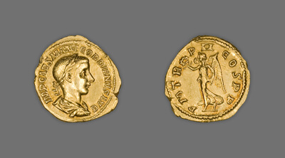 Aureus (Coin) Portraying Emperor Gordian III