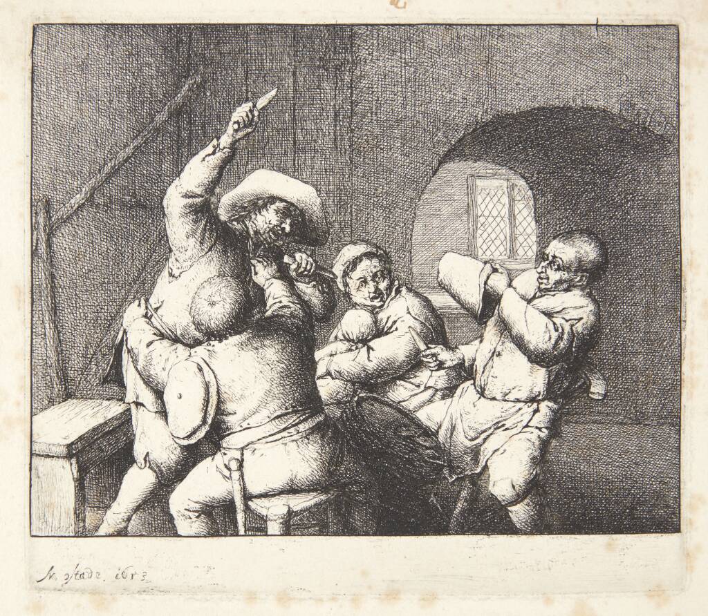 Bønder, der slås