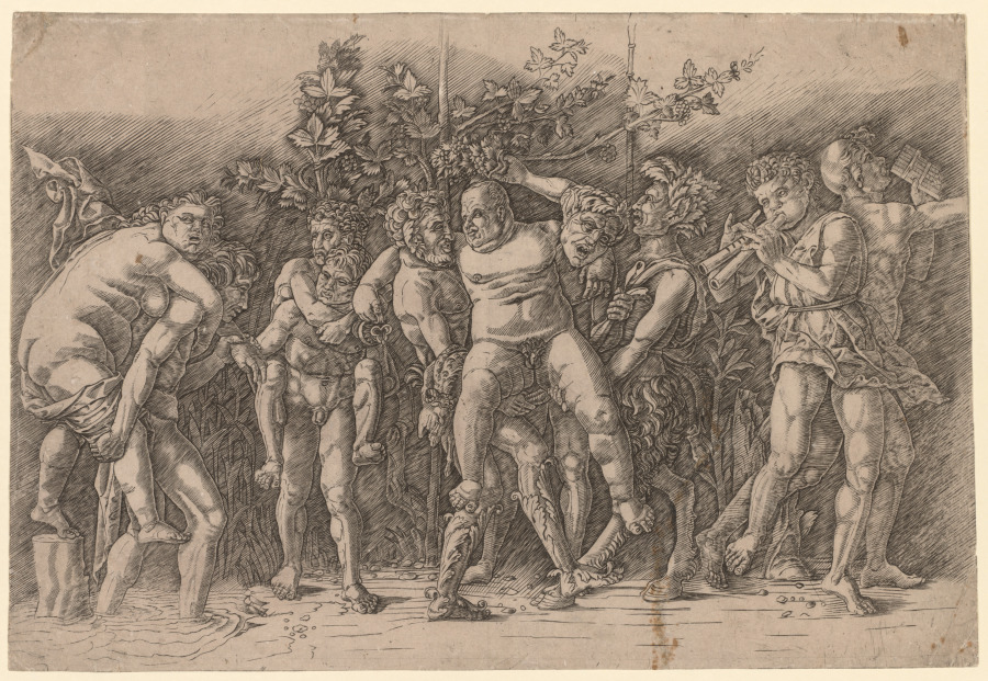 Bacchanal with Silenus