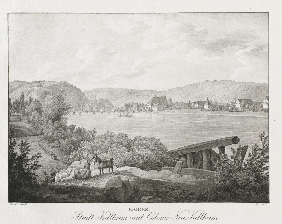 Baiern, Stadt Kellheim und Colonie Neu-Kellheim