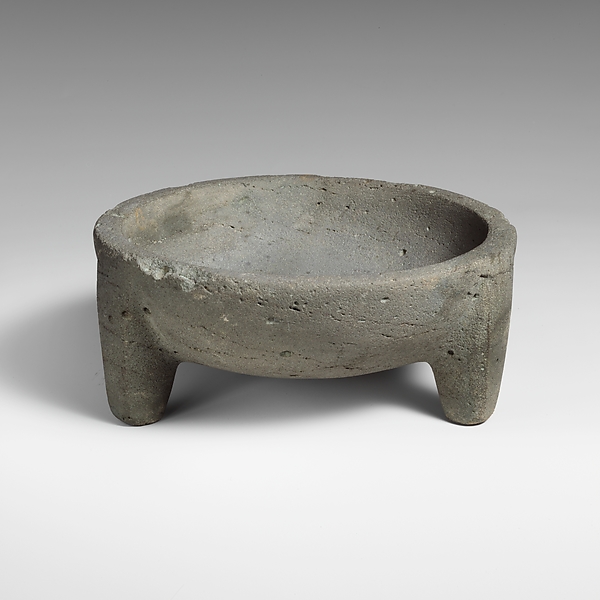 Basalt mortar