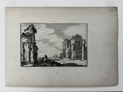 Baths of Caracalla, from Variae Antiquitates Romanae (Roman Ruins)
