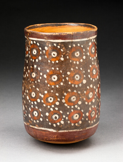 Beaker with Repeated Circular Motif