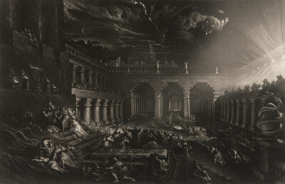 Belshazzar's Feast, from Illustrations of the Bible