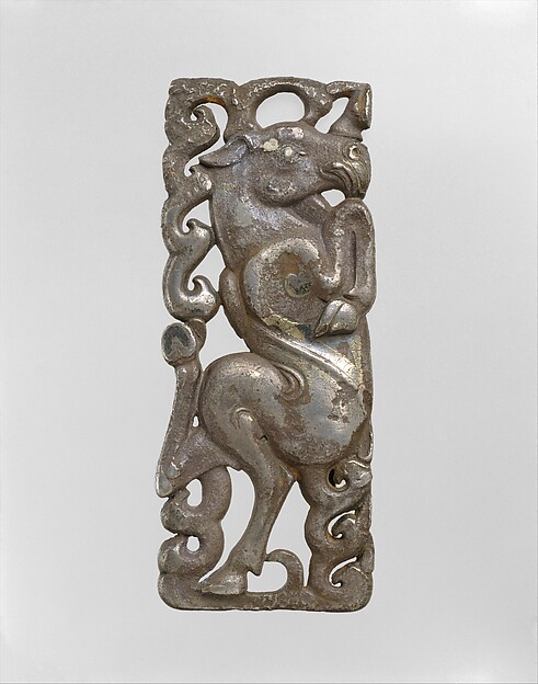 Belt Plaque with Mythological Creature