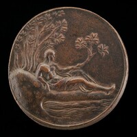 Bembo beside a Stream [reverse]
