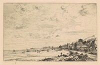 Beuzeval, Embouchure de la Dive (Calvados)