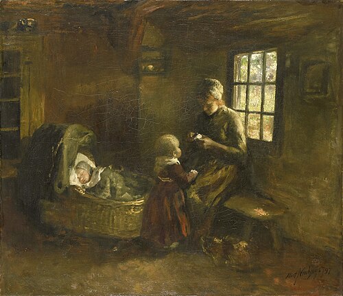 'Bij de wieg'