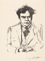 Bildnis Joseph Schwarz (Portrait of Joseph Schwarz)