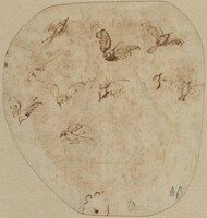 Birds in Flight [verso]