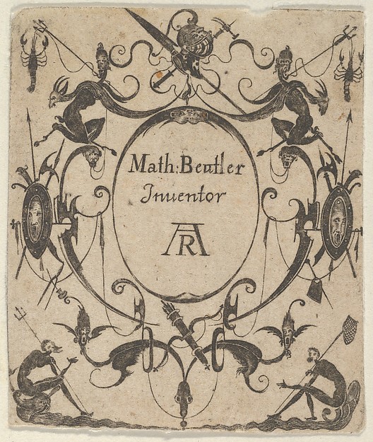 Blackwork Design for Goldsmithwork