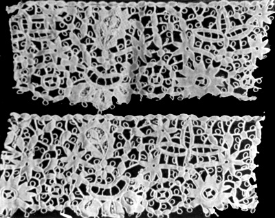 Border and Two Fragments
