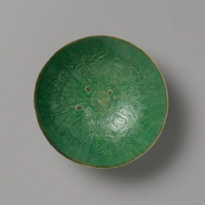 Bowl with Green Glaze