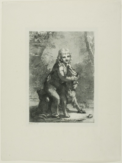 Boy with a Dog