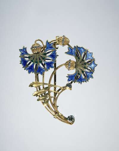 Broche van goud