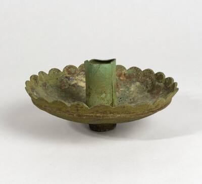 Bronze candlestick-holder