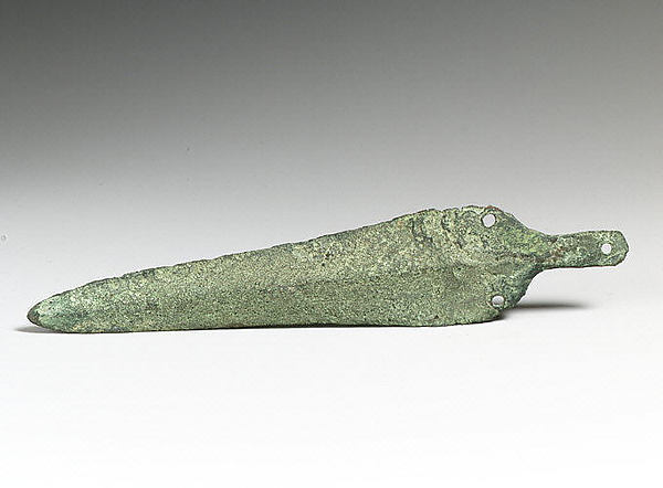 Bronze dagger blade