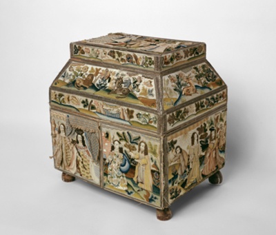 Cabinet or Box Depicting Scenes from the Old Testament