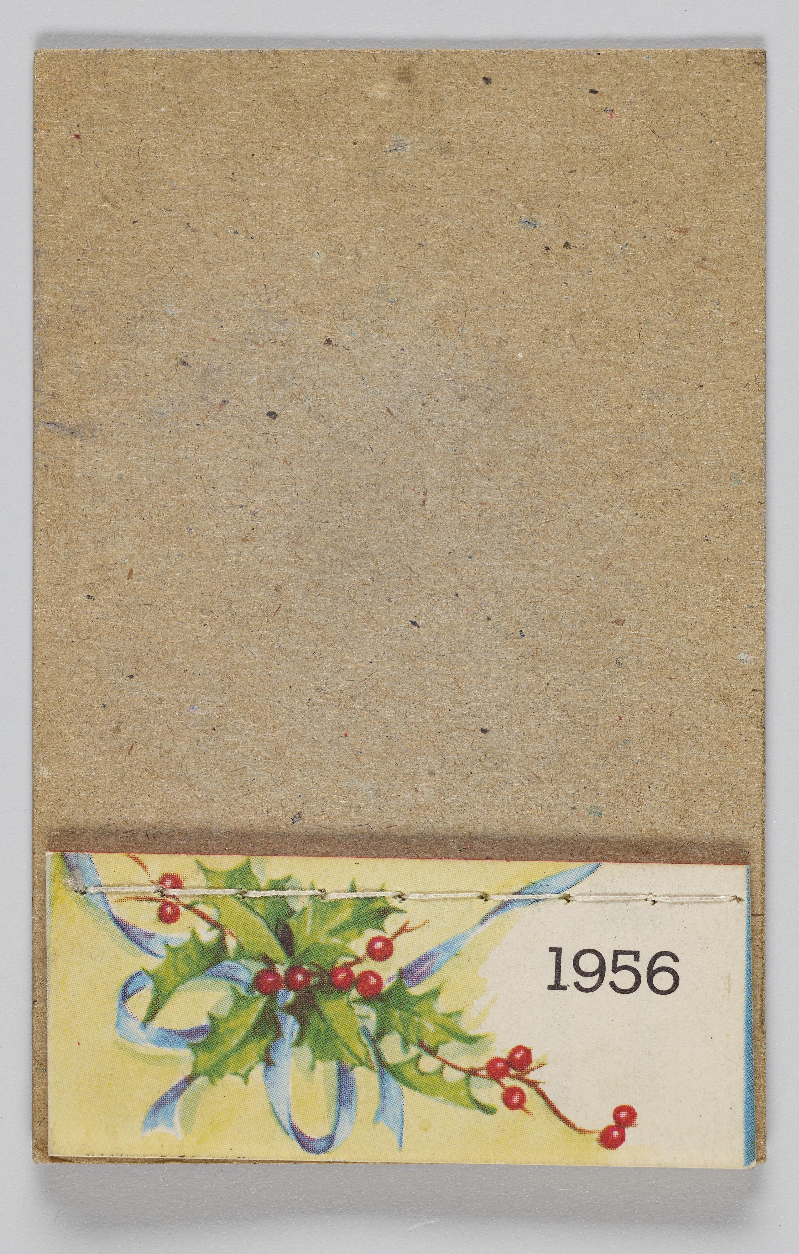 Calendar from 1956