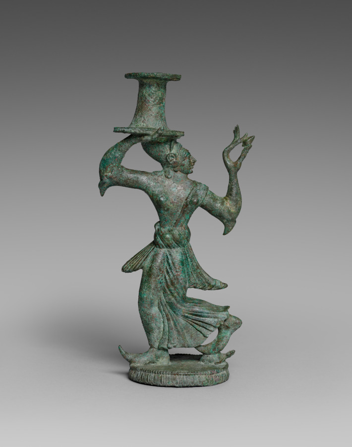 Candelabrum Stand of a Dancing Maenad
