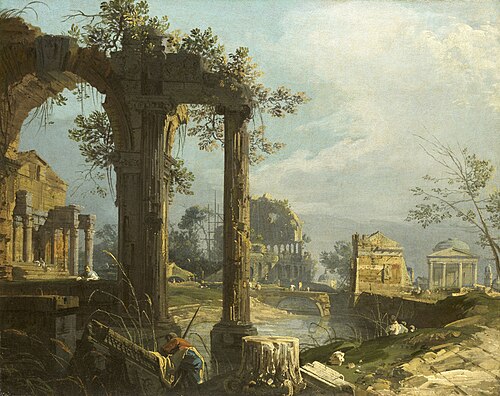 Capriccio with Ruins